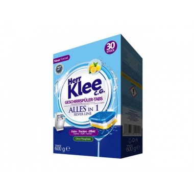 Таблетки для посудомийних машин KLEE 30 штук